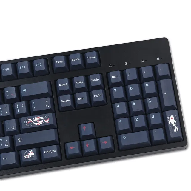 144 Keys GMK Zen Pond Keycaps Cherry Profile PBT Dye Sublimation 
