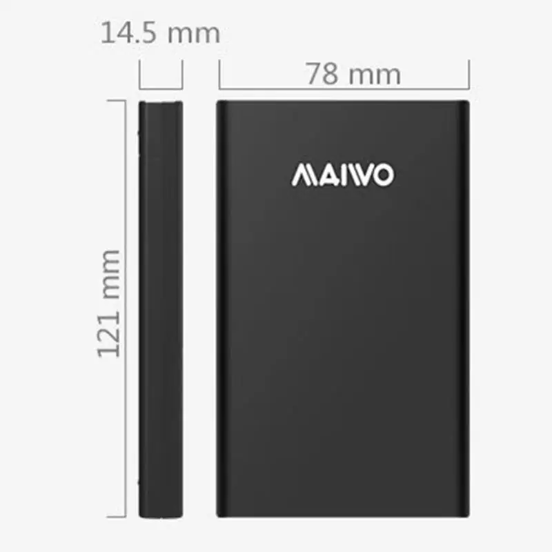 Maiwo K2568 жесткий диск коробка USB3.0 для 2,5 дюймов SATA жесткий диск(включая SSD