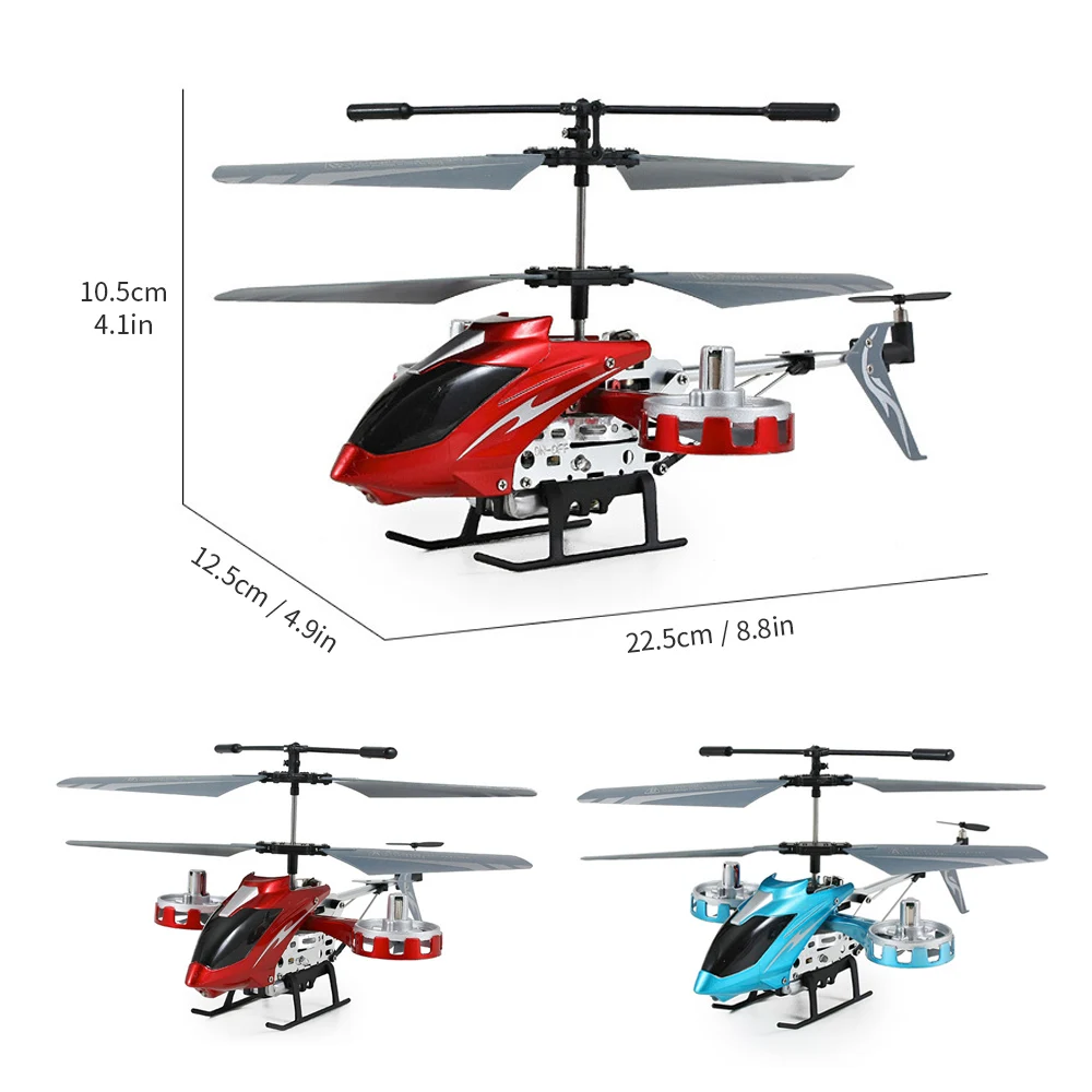 RC вертолет 4.5CH пульт дистанционного управления металлический Вертолет с гироскопом и светодиодный Квадрокоптер ударопрочный RC игрушечные самолеты для мальчика подарок