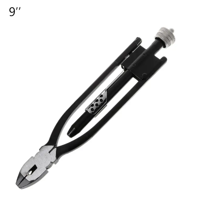 6" 9" Aircraft Safety Wire Twisting Plier Lock Twist Twister With A Spring Return Heavy Duty Jaws