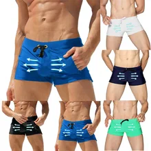 Мужские купальные костюмы, мужские плавки, Мужская одежда для плавания, мужские плавки, пляжная одежда для серфинга, летние шорты-боксеры, пляжные шорты