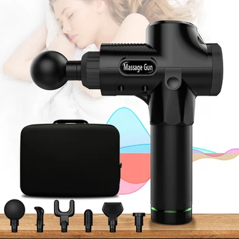 

Massage Gun Electric Sport Therapy Deep Tissue Massager Body Exercising Muscle Relaxation Pain Relief Shaping Phoenix