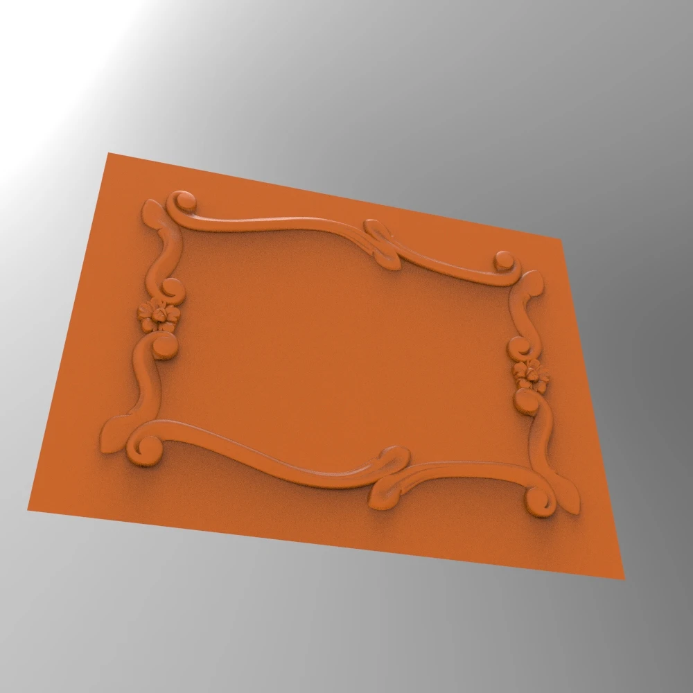 3 шт. полосатые панели рельефа 3D модель STL формат файла CNC маршрутизатор ArtCAM Aspire Type3