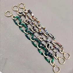 31cm Acrylic Bag Chain Bag Strap Removable Bag Accessories Women's High Quality Chain For Bags Purse Chain Bag Handle 2021