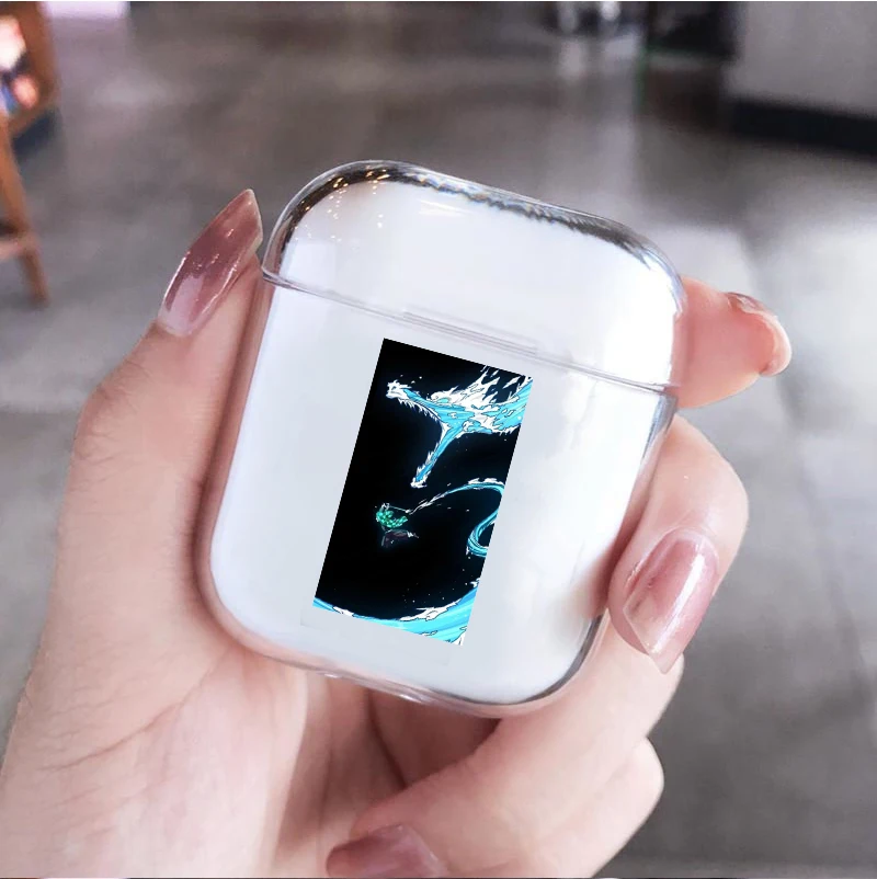 Demon Slayer Soft Silicone TPU Case for AirPods 1 2 3 Pro Wireless Bluetooth Earphone Box Transparent Cover