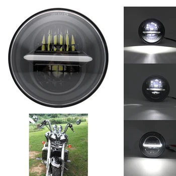 

5.75 inch DOT E9 LED headlight 5-3 / 4 "motorcycle headlight for Sportster 883 1200, Iron 883, Dyna