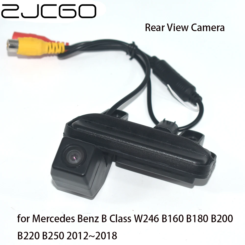 

ZJCGO CCD Car Rear View Reverse Back Up Parking Trunk Handle Camera for Mercedes Benz B Class MB W246 B160 B180 B200 B220 B250