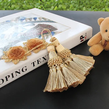 

2 Pack Curtain Tassel Hanging Ball Logo Accessories Small Tassel DIY Home Decoration Curtain Craft Blinds Wedding Accessories