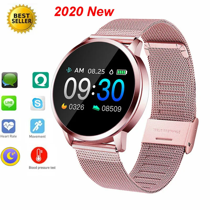 

2020 Newest Fasion Smartwatch Women Bluetooth Waterproof Smart Watch Men Fitness Sleep Heart Rate monitor Smart Reminder Watch