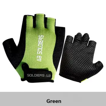 

New Motorcycle Gloves Half Finger Mens Women's Building Training Sport Fitness Summer Sports Shockproof Bike Bicycle Gloves