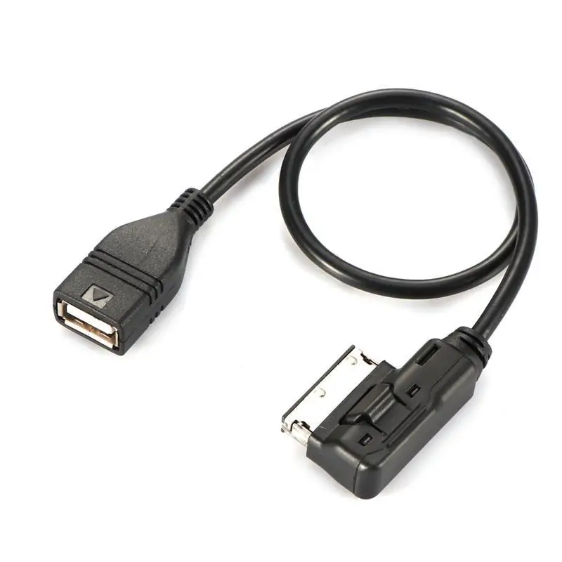 Onever Универсальный AMI MMI MDI AUX к USB аудио кабели Музыка MP3 MP4 данных зарядный адаптер для Audi A4 A3 A5 A8 A6