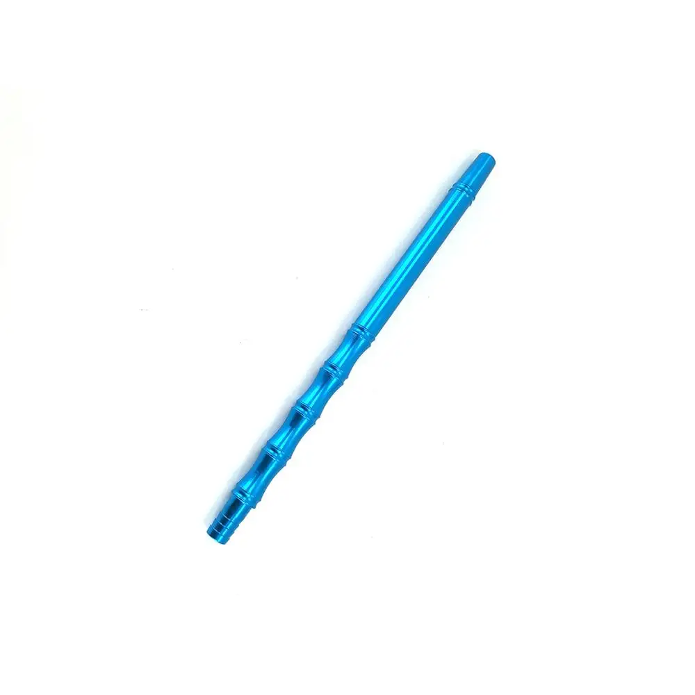 C4 Long30cm для кальяна шланг наргиле алюминиевый толстый материал точность окисления не выцветает мундштук Кальян ручка - Цвет: sky blue