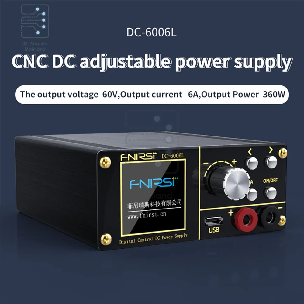 DC60061 Mini Power Supply DC 60V CNC Digital Control Adjustable Regulated LCD DIsplay Screen Voltmeter Ammeter Programmable | Электронные