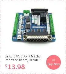 DYKB 100 кГц USB CNC MACH3 Breakout Board 4 осевой интерфейс драйвер контроллер движения для гравировальной машины