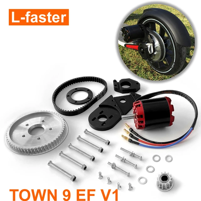 L-faster 500W Electric Scooter Brush Conversion Kit with Headlight DIY  Child Electric Scooter Electric Mini Motorcycle Engine Kit Use 25H (36V  Thumb kit) : : Sport & Freizeit