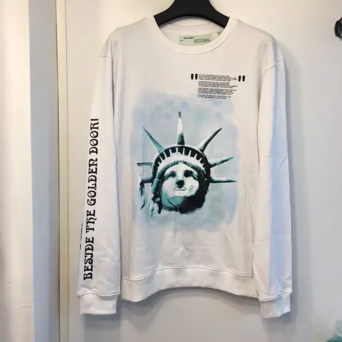 

2018 Autumn And Winter New Style Men And Women Couple Clothes Base Shirt Heavy Weight Pure Cotton Looped Pile High Quality Statu