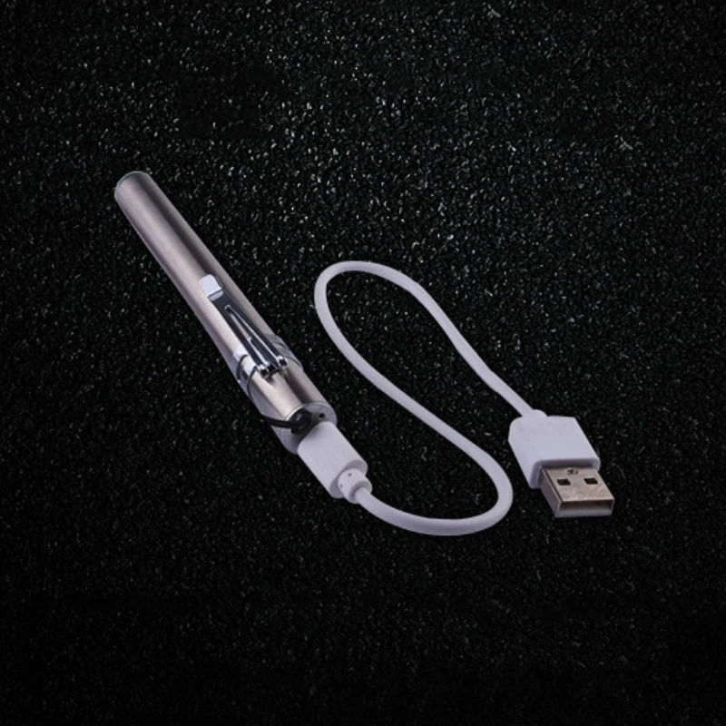 Мини Портативный зарядный USB светодиодный перезаряжаемый светильник вспышка светильник фонарь первая помощь ручка лампа Кемпинг Открытый аварийный инструмент выживания