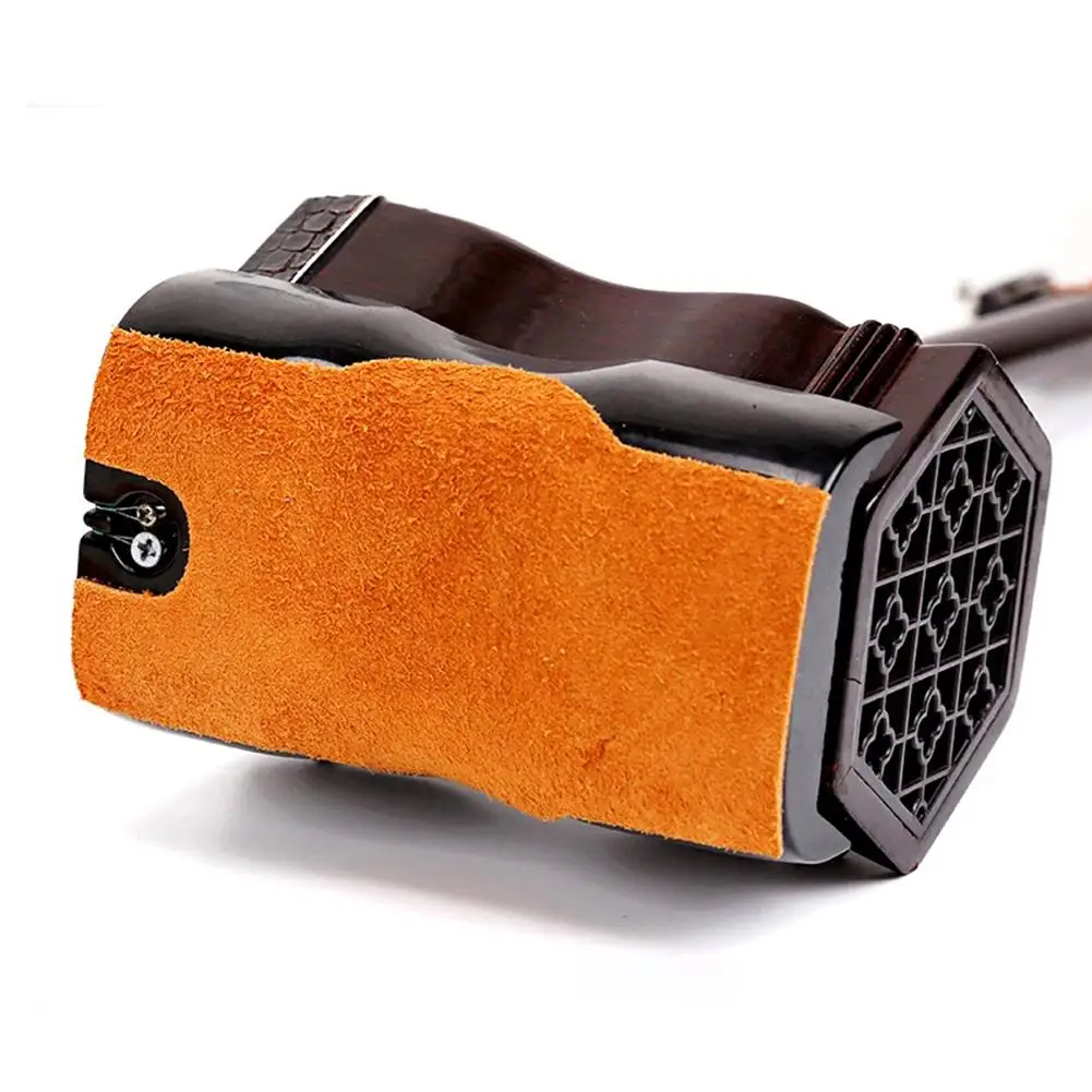 Erhu Anti-slip Pad Cowhide Chinese Violin Mat Musical Instrument Protection Accessories