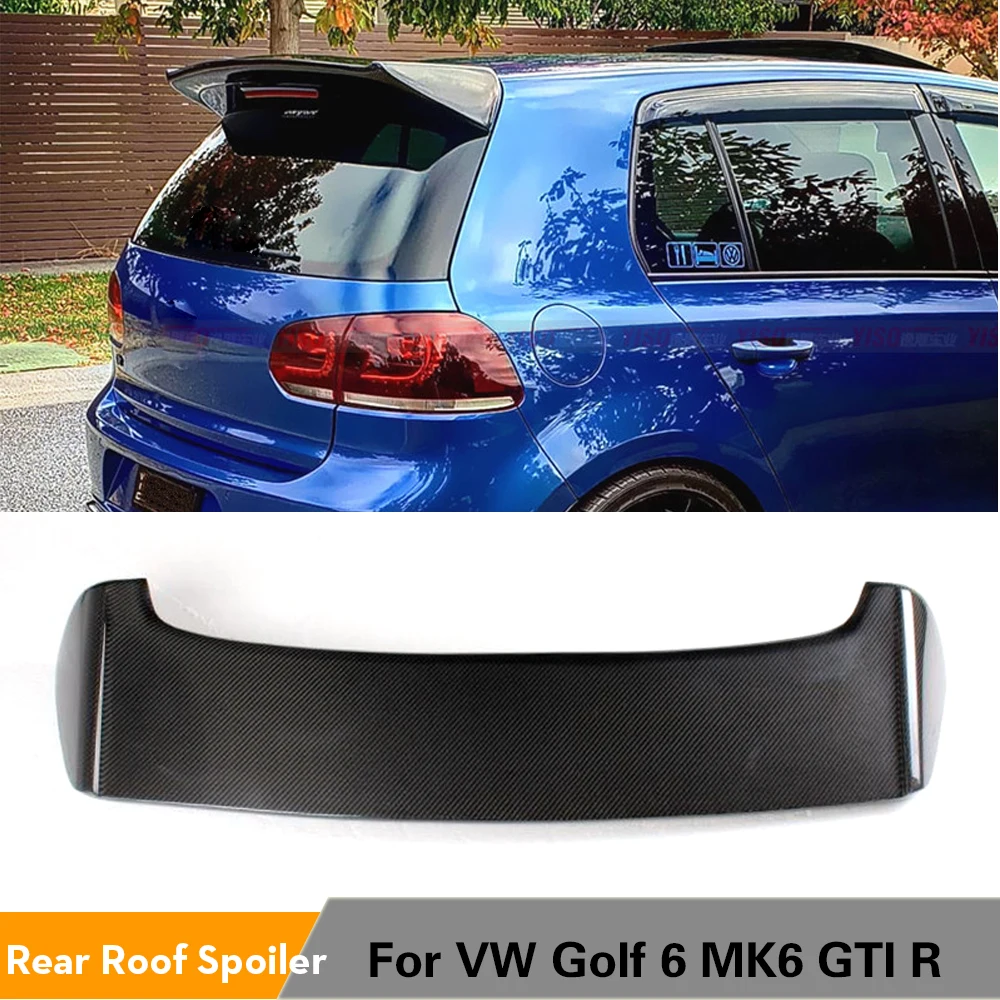 Для Volkswagen VW Golf 6 VI MK6 GTI и R20 только 2010 2011 2012 2013 задний спойлер на крышу оконные