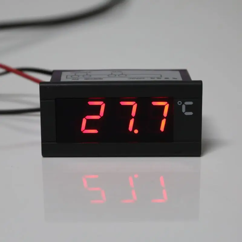 

1PC Digital Embedded Thermometer Refrigerator Freezer Temperature Display Panel 220V