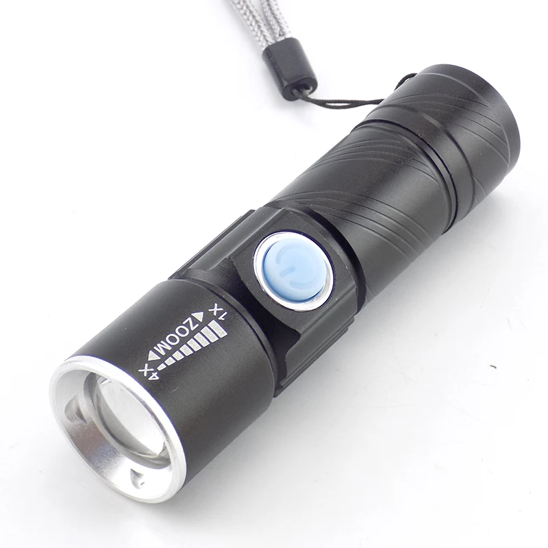 UV Led USB Flashi светильник 365nm Перезаряжаемый черный светильник zoom вспышка лампа светильник фонарь светильник ing для домашних животных пятна охотничьи маркеры Checker