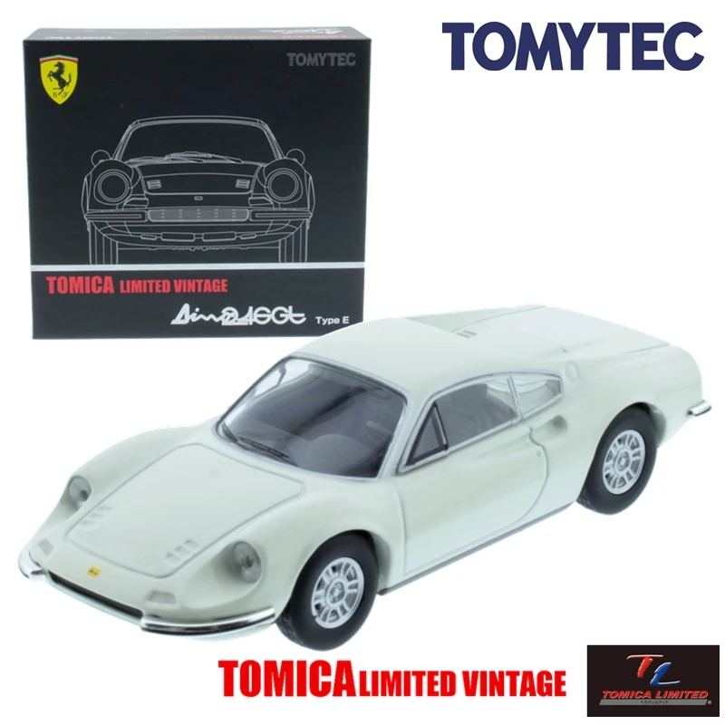Tomica ограниченное Винтаж 1/64 тлв Дино 8 5 Oz (246 Gt) белый автомобиль популярные детские