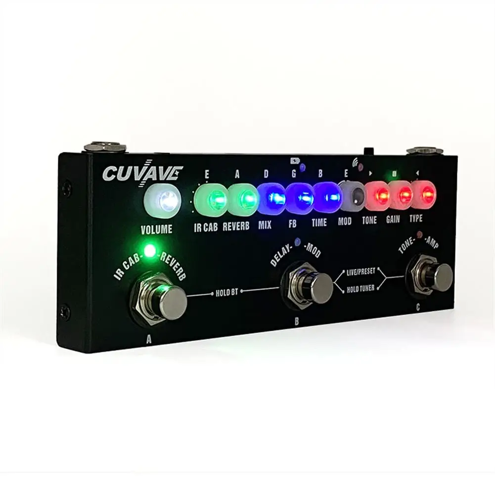 

Guitar Effector Rechargeable Monoblock Combo Effect Pedals for Electric Guitar Accessories