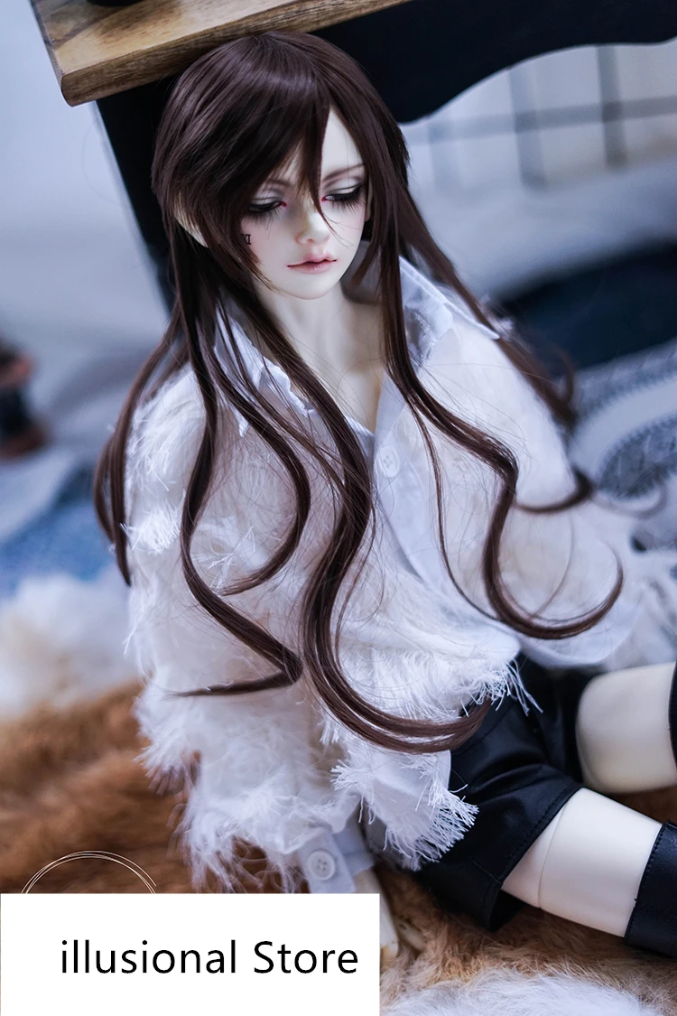 1/4 1/3 Одежда BJD модная бело-черная рубашка для 1/3 1/4 msd 70unlce BJD/SD аксессуары для кукол