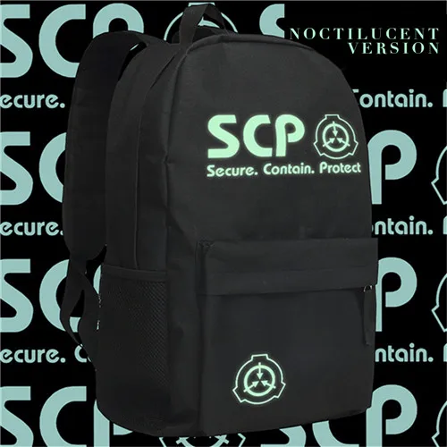 Luminous A SCP рюкзак творческий Япония Школьная Сумка в стиле аниме для детей студентов - Цвет: Luminous A