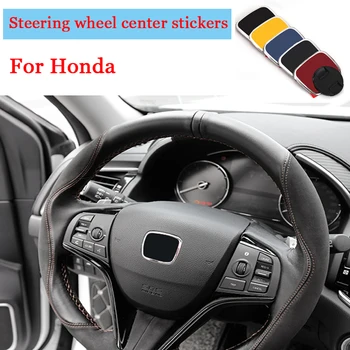 

Car Styling Front Rear Emblem Steering Wheel Badge Logo Sticker Decal For Honda CRV Civic Accord CITY Pilot Accessories