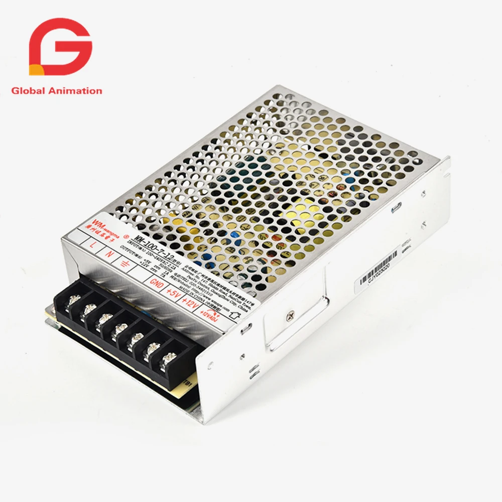 Arcade Jamma Parts Input 110V-240V Ac5V 5V 1A 12V 7A Alimentatore Arcade Game Machine Switching Accessori Per Videogiochi
