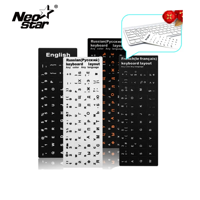 Netbook Japanese Hiragana English Keyboard Stickers White Background for Mini LAPTOPS