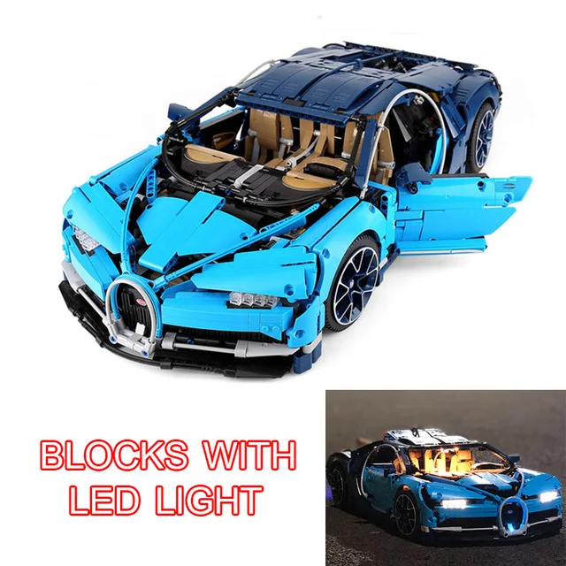 Decool Blocks Bugatti Chirons Compatible 20086 Technic Voiture 42083 Building Bricks Educational Toy Gift For Chlidren - Цвет: no box