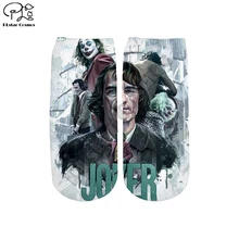 PLstar Cosmos/дропшиппинг, Joker Joaquin Phoenix, новая мода, 3 цвета, женские/мужские/мальчики/девочки, лето-осень, короткие носки, S-4