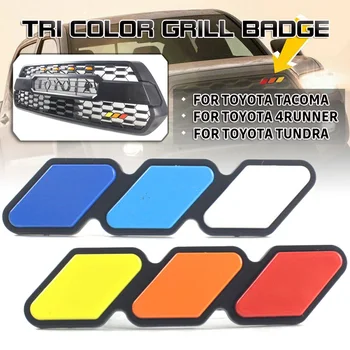 

High quality For Toyota Tacoma 4Runner Tundra Tri-color 3 Grille Badge Emblem