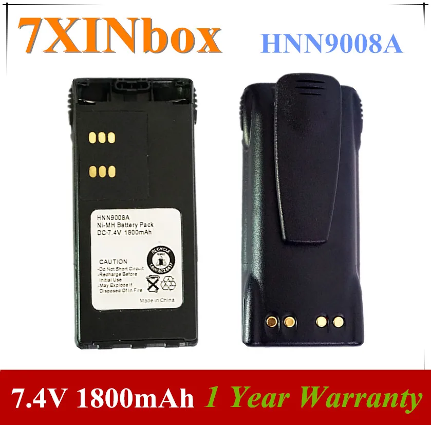 7xinbox 7 4 V 1800mAh HNN9008A HNN9009A HNN9011R HNN9012 Аккумулятор для Motorola GP140 GP240 GP280 GP640 HT750 HT1250 MTX8250 MTX950 |