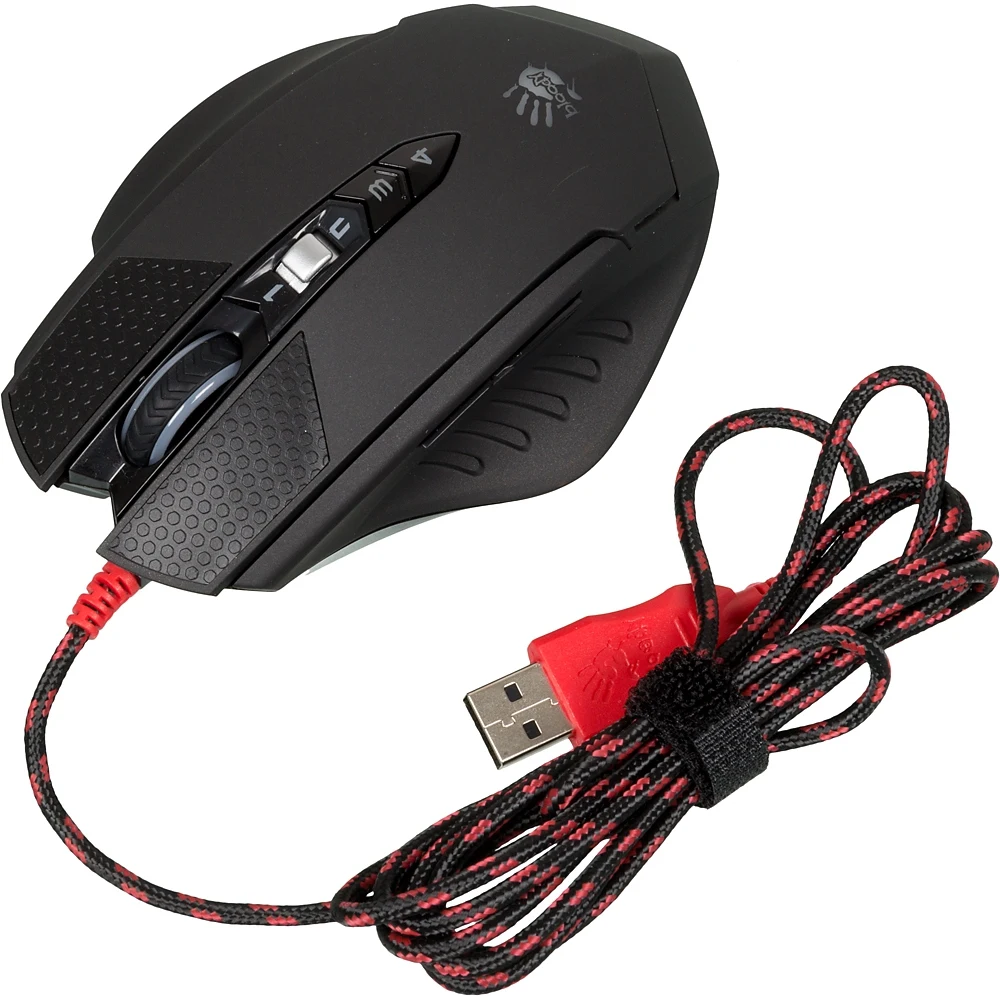 Мышь A4 Bloody T70 Winner черный/серый оптическая(4000dpi) USB2.0(9but