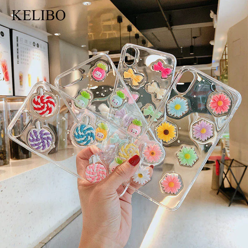 

3D Luminous Phone Case For iPhone 7 Plus Fashion Cute Vegetable Soft Fundas Capa Back Cover For iPhone X XR 8 7 6 S XS Max Cases
