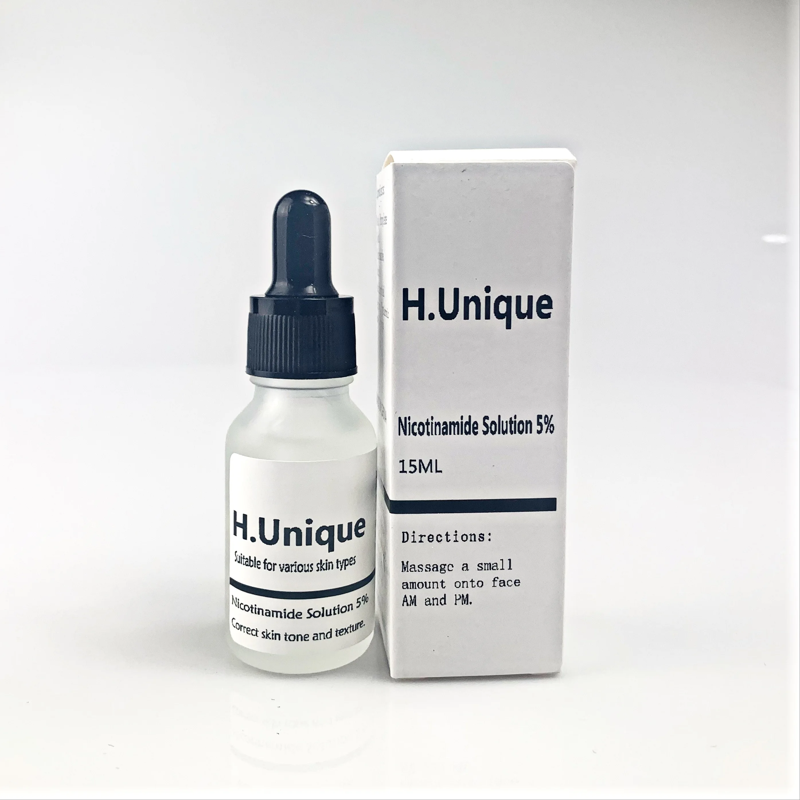Раствор Nicotinamide 5%, 15 мл, правильный тон кожи и текстура, экстракт для ухода за лицом