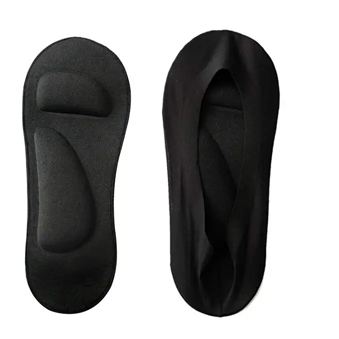 Новые Брендовые женские носки, 1 пара, женские носки с 3D подкладкой Invisibl, тонкие, летние, повседневные, Осенние, зимние, мягкие, модные, хит