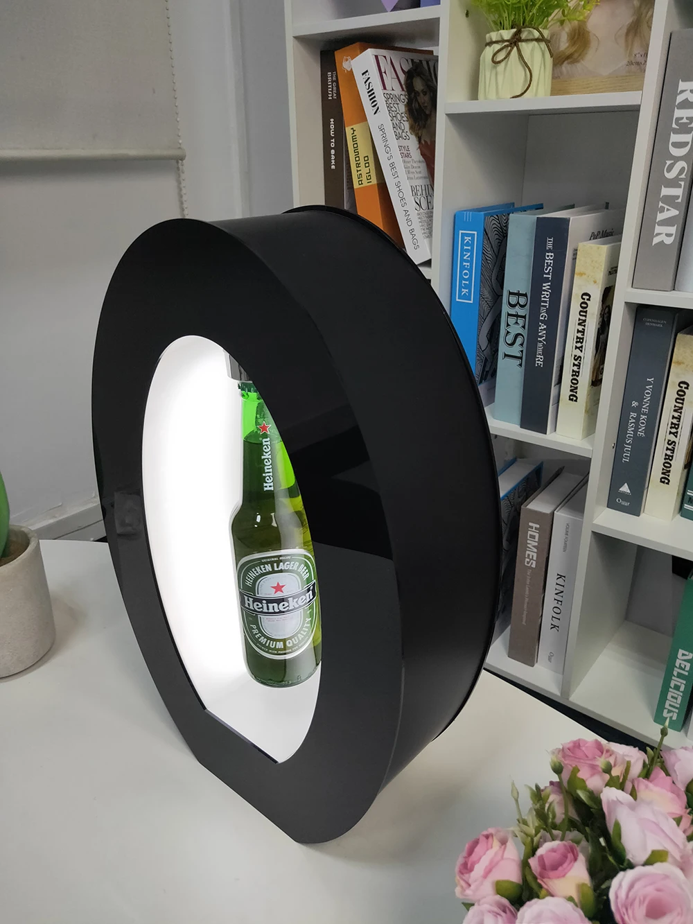 Магнитная левитационная плавающая бутылочка для духов с пивом вином или