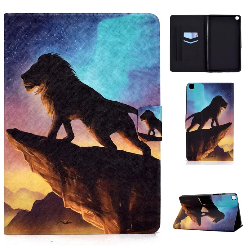 Классный чехол для Samsung Galaxy Tab A 8 0 2019 SM-T290 T295 медведя Лев волк планшета SM-T295 +