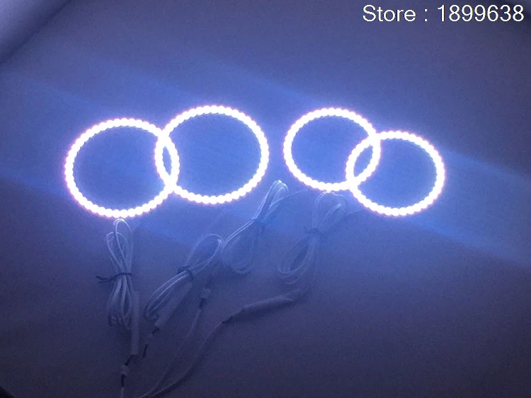 Для fiat coupe 1993 1994 1995 1996 1997 1998 1999 2000 RGB светодиодный кольца Фар halo ангел демон глаза с пульта дистанционного управления