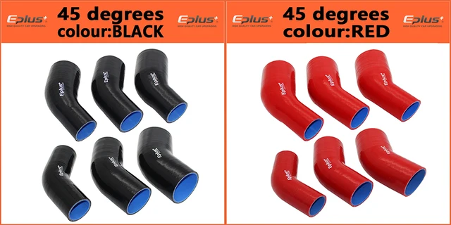 Tubo Flessibile In Silicone Per Frizione - ID41mm, Lunghezza 102mm, 4 Strati, Nero, Per Intercooler - Foto 3