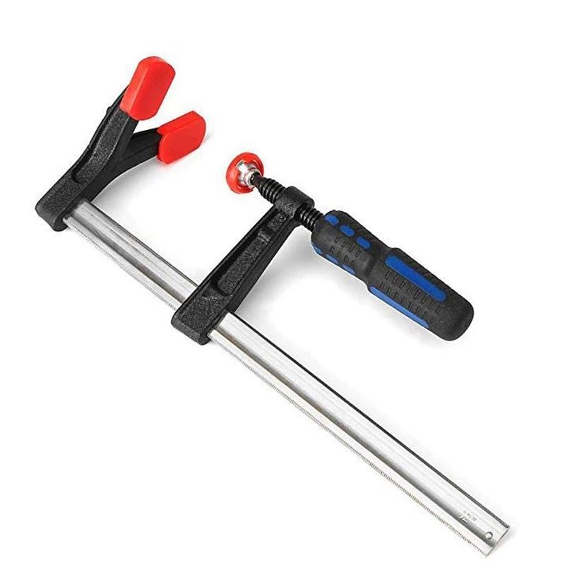 

NEW-6 Inch Heavy Duty F Clamp Double Head F Clamp Desktop Mount Holder Metal Carpenter Handyman Vise Grip Woodworking Tool F Cla