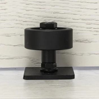 

Adjustable Carbon Steel Floor Guide Slides For Sliding Barn Door (8 In 1 Setup) 12.2*6.5*5*5.5cm 1* Swing Stopper