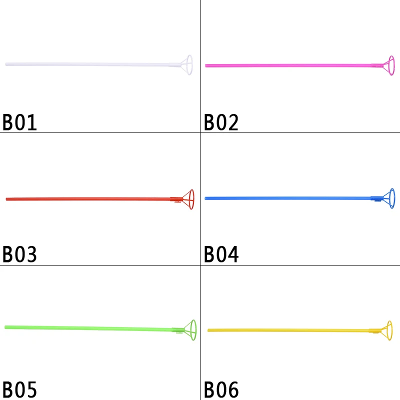 5/10 шт. 40 см аксессуары для воздушного шара Фольга шар палочки с белая чашка стержни из ПВХ для "сделай сам", платье на свадьбу, детское День рождения Декор поставки
