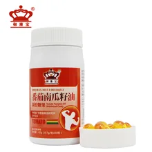 Tomato Pumpkin Seed Oil Gel Capsule 0.7 G/grain * 60 Pills Store in a Cool, Dry and Ventilated