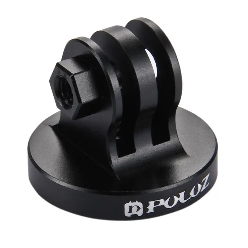 PULUZ-trípode con agujero de tornillo de 1/4 pulgadas, adaptador de montaje CNC para cámaras de acción GoPro HERO8/HERO7/6/5/5, Xiaoyi/DJI OSMO, novedad de 2021