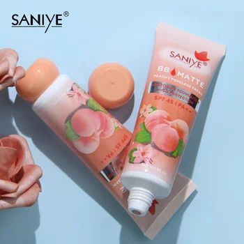 

SANIYE Multifunction BB Matte Sunscreen Foundation Concealer Primer Makeup Base primer Cream Peachy Cream R1207
